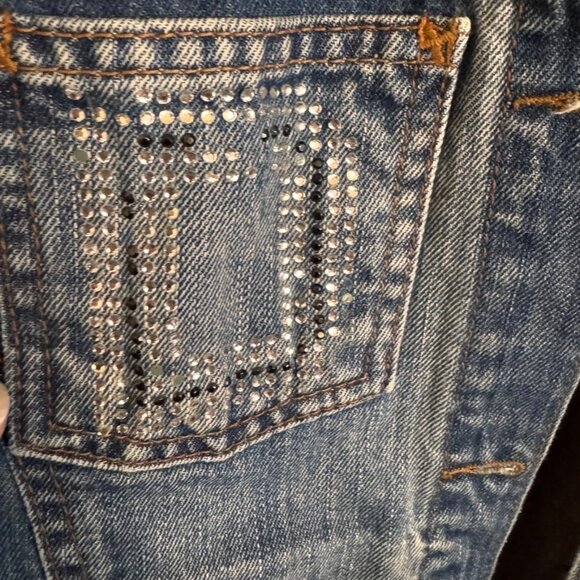 Dolce & Gabbana Denim Jean Jacket with Rhinestones - Picture 6 of 14
